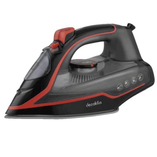 Fer à repasser Decakila 2400W céramique Noir (KEEN001W) Fer à repasser Decakila 2400W céramique Noir (KEEN001W)